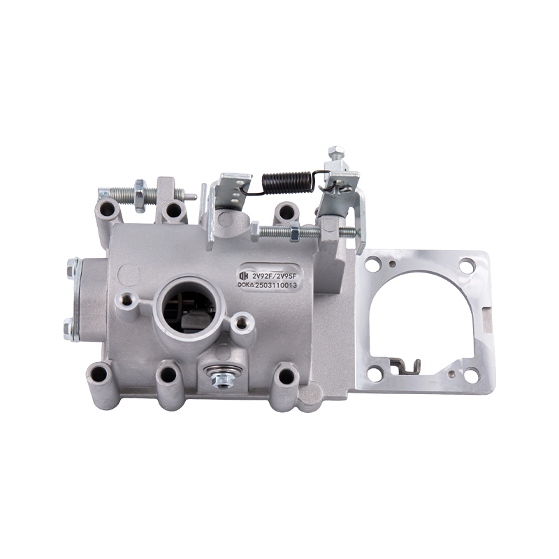 Bränsleinsprutningspump för 2V95F V-typ dubbelcylindrig dieselmotor, inklusive hastighetsreglerande mekanism, rullventilkropp, M12x1,5 oljeutloppsled, lämplig för 2V92F/2V95F V-typ tvåcylindriga luftkylda motorer